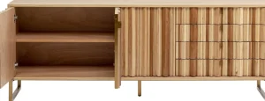 Senkit | Olohuone>KARE Design Concertina Senkki, Sivupöytä - Natur 186x74cm