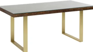 Pöydät>KARE Design Conley Pöytä, Messinki 160x80cm