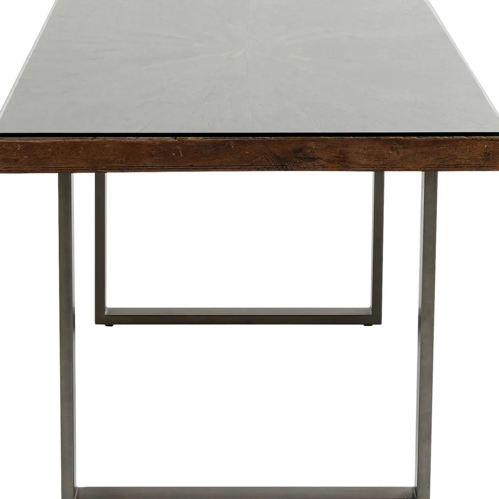 conley_pyt_raaka_rouhe_metalli_xcm_2.webp Pöydät>KARE Design Conley Pöytä, Raaka, Rouhe Metalli 180x90cm