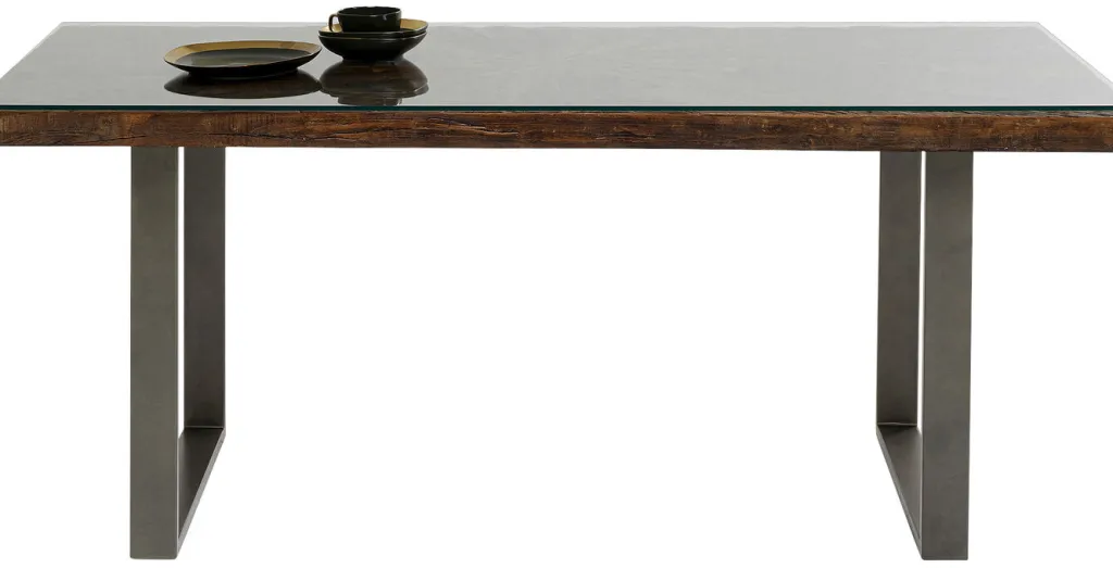 conley_pyt_raaka_rouhe_metalli_xcm_3.webp Pöydät>KARE Design Conley Pöytä, Raaka, Rouhe Metalli 180x90cm