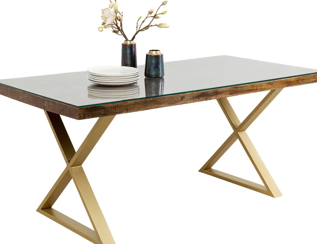 conley_ruokapyt__ristikkojalka_messinki_xcm_1.webp Pöydät>KARE Design Conley Ruokapöytä - Ristikkojalka, Messinki 180x90cm