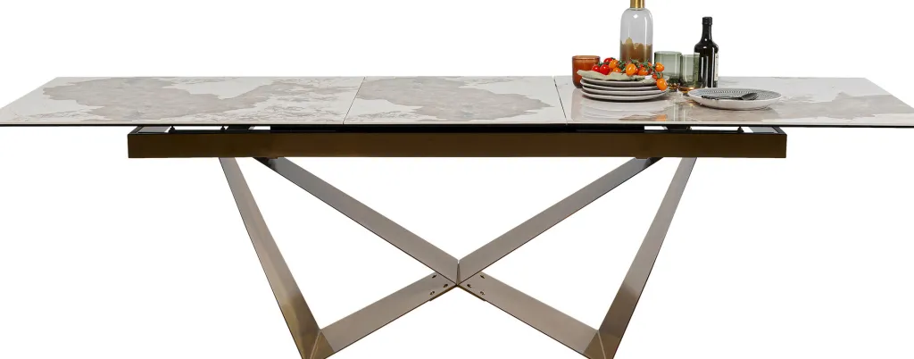 connesso_jatkettava_pyt_messinki_xcm_2.webp Pöydät>KARE Design Connesso Jatkettava Pöytä, Messinki 200(+60)x100cm