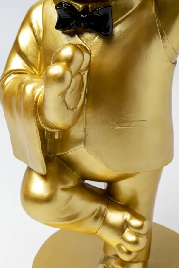 Sohvapöydät | Olohuone>KARE Design Cool Bulldog Sivupöytä, Tarjotin, Kulta 34x55cm