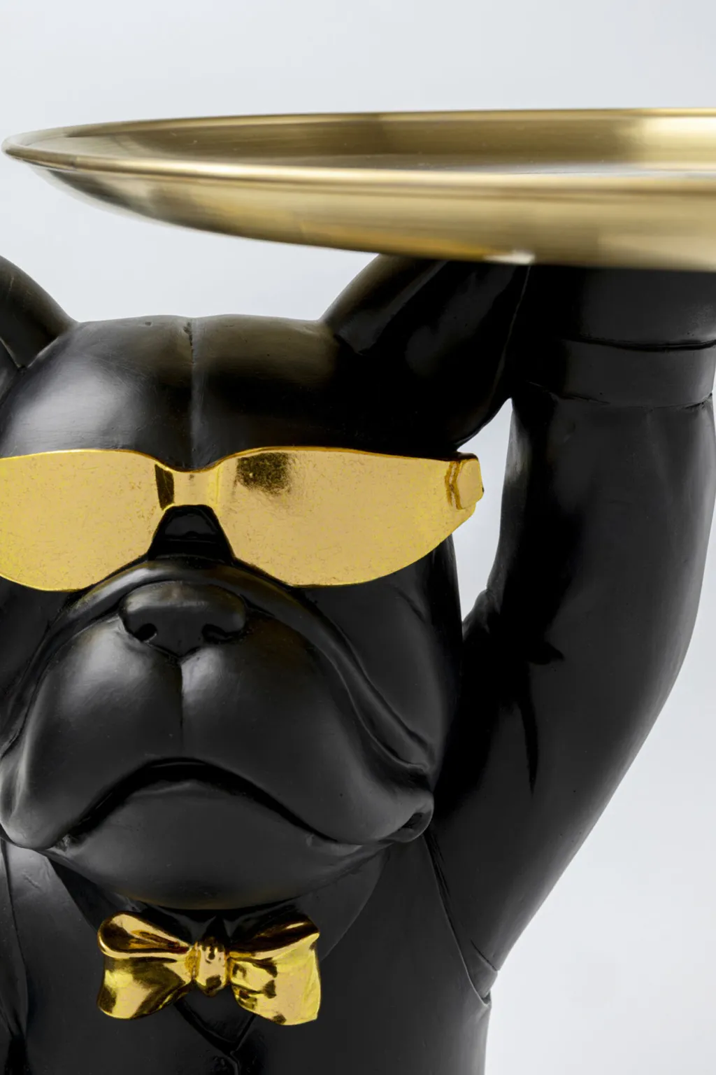cool_bulldog_sivupyt_tarjotin_musta_xcm_6.webp Sohvapöydät | Olohuone>KARE Design Cool Bulldog Sivupöytä, Tarjotin, Musta 34x55cm