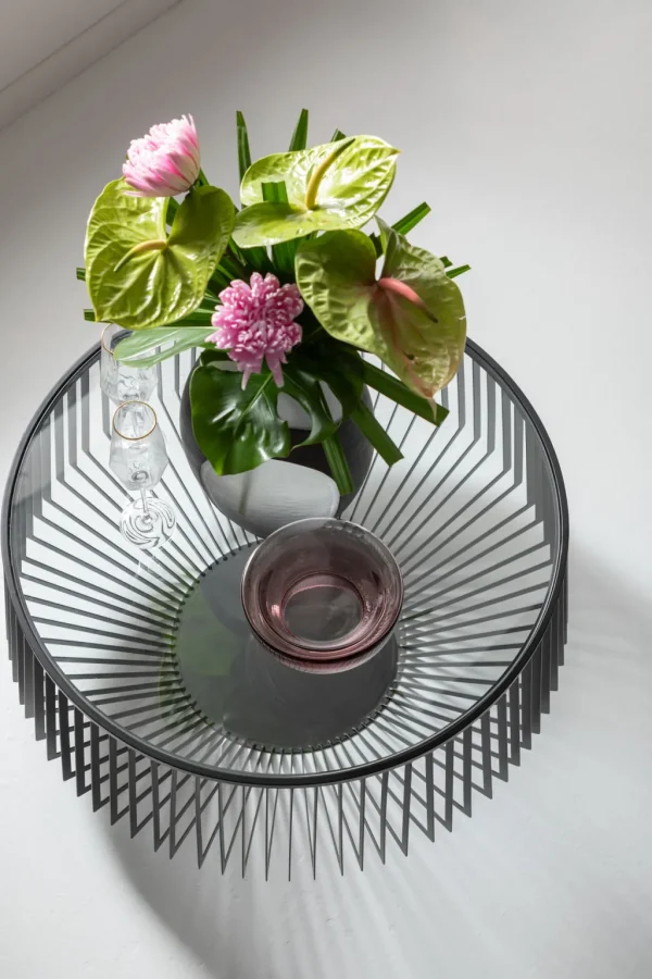 Sohvapöydät | Olohuone>KARE Design Corinne Sohvapöytä Musta Ø80cm