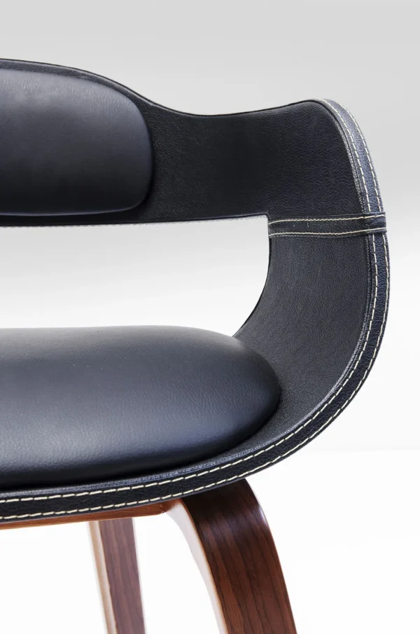 Tuolit>KARE Design Costa Walnut Tuoli Käsinojilla, Pähkinä