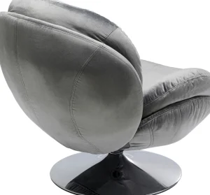 Nojatuolit>KARE Design Cosy Grey Pyörivä Nojatuoli, Harmaa