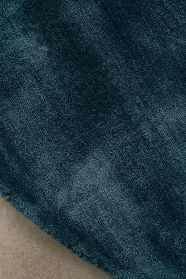 Matot>KARE Design Cosy Ocean Pyöreä Matto, Merensininen Ø200cm