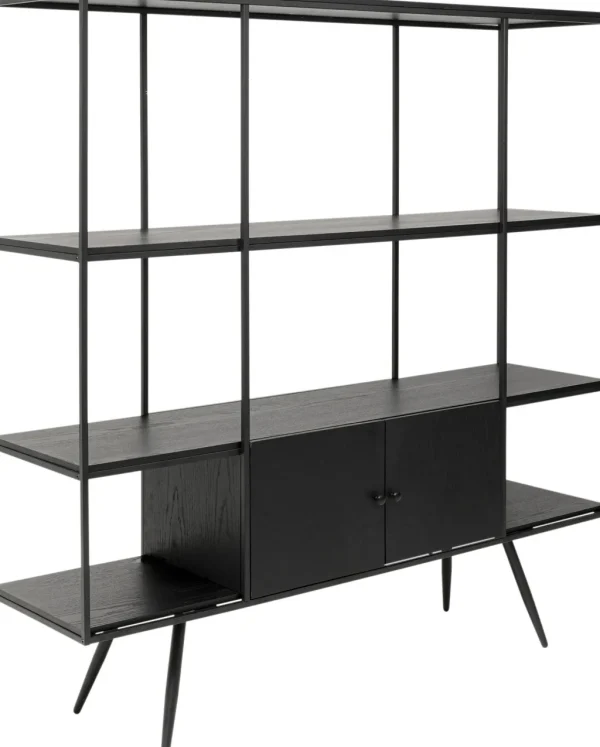 Hyllyt>KARE Design Cosy Sixties Hylly Musta 180x183cm