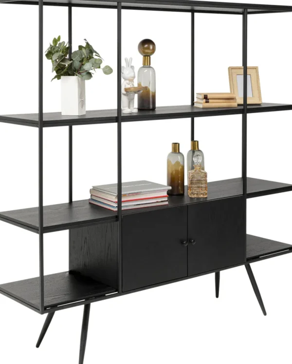 Hyllyt>KARE Design Cosy Sixties Hylly Musta 180x183cm