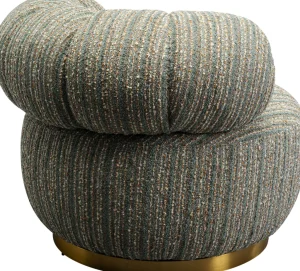 Nojatuolit>KARE Design Couture Stripes Blue Kääntyvä Nojatuoli