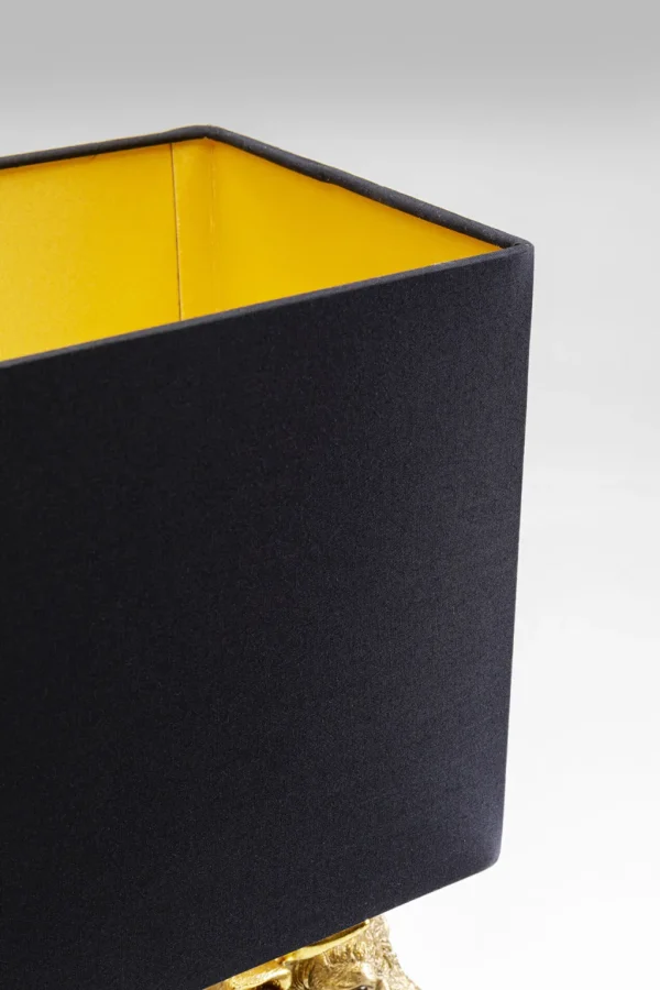 Pöytävalaisimet>KARE Design Cow Gold Lehmäpöytävalaisin, Kulta 52cm