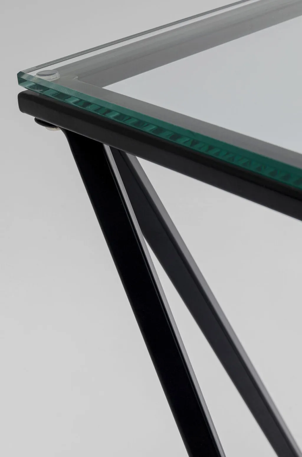 cristallo_sivupyt_musta_xcm_3.webp Sohvapöydät>KARE Design Cristallo Sivupöytä, Musta 50x50cm