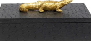 Korurasiat>KARE Design Crocodile Krokotiili Rasiat Musta (2/Setti)
