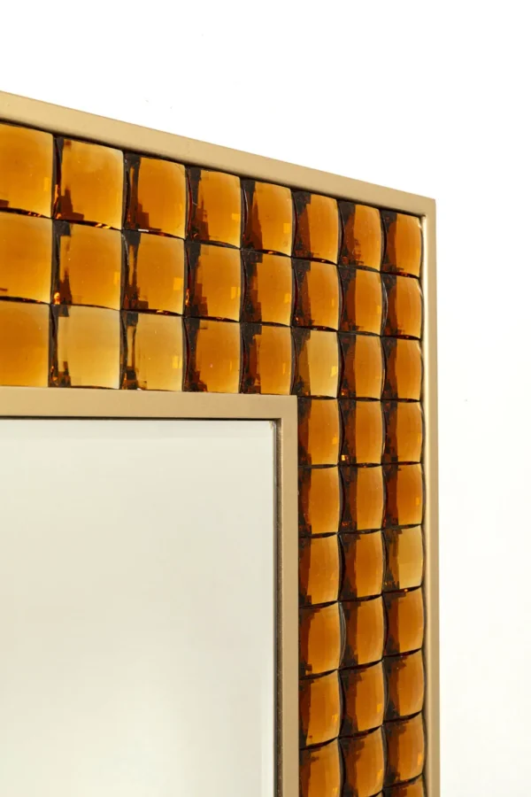 Peilit>KARE Design Crystals Seinäpeili, Messinki 80x100cm