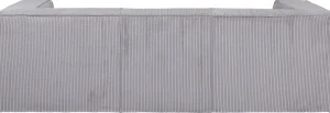 Sohvat | Olohuone>KARE Design Cubetto Cord Sohva 3-istuttava - Vaaleanharmaa 220cm