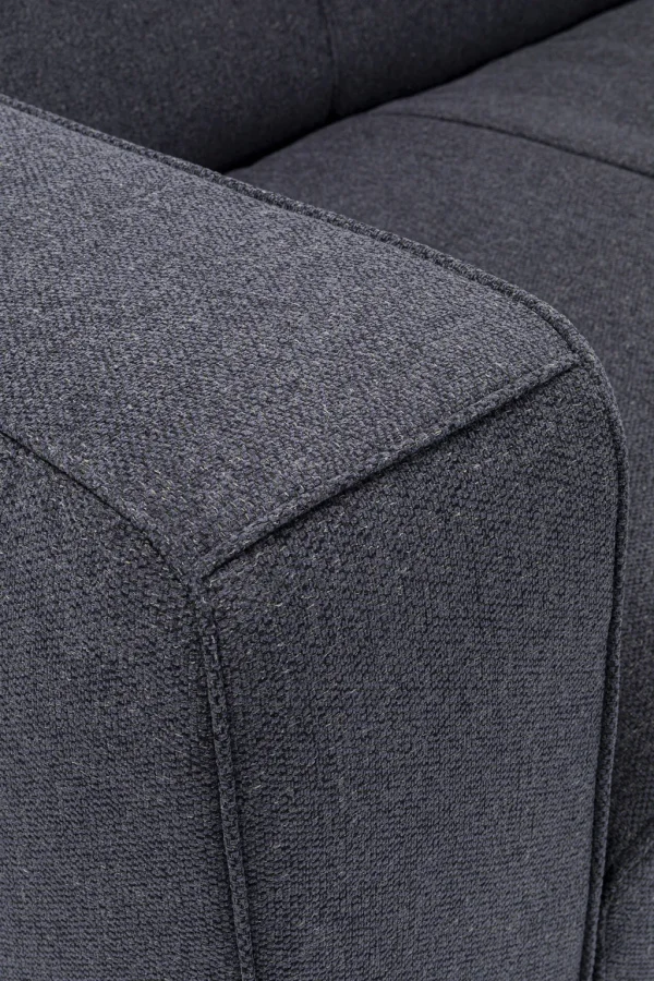 Sohvat>KARE Design Cubetto Sohva 3-istuttava - Tumma Harmaa 220cm