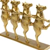 Koriste-Esineet>KARE Design Dancing Cows Tanssivat Lehmät Kulta 40cm