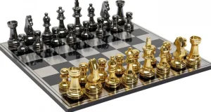Jalalliset Koriste-Esineet>KARE Design Deco Chess Shakkipeli Koriste-esine 60x60cm