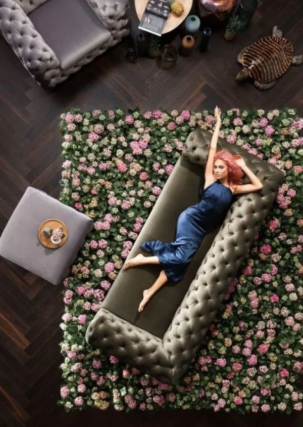 Sohvat>KARE Design Desire Sohva 3-istuttava, Khaki
