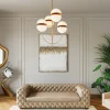 Sohvat | Olohuone>KARE Design Desire Sohva 3-istuttava, Samettia, Ecru