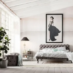 Sängyt>KARE Design Desire Velvet Sänky, Hopeanharmaa 160x200 Cm