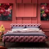 Sängyt>KARE Design Desire Velvet Sänky, Mauve 180x200cm