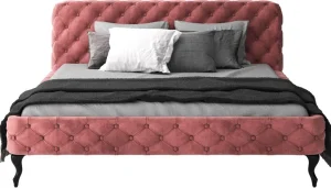 Sängyt>KARE Design Desire Velvet Sänky, Mauve 180x200cm