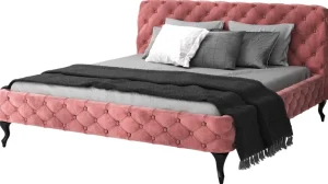 Sängyt>KARE Design Desire Velvet Sänky, Mauve 180x200cm