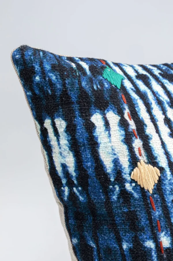 Sisustustyynyt>KARE Design Desna Patchwork Blue Tyyny 60x35cm