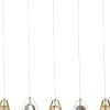 Riippuvalaisimet>KARE Design Diamond Fever Dining Riippuvalaisin Messinki 110cm