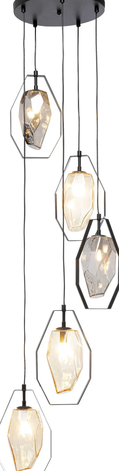 Riippuvalaisimet>KARE Design Diamond Fever Spiral Riippuvalaisin Musta Ø42cm
