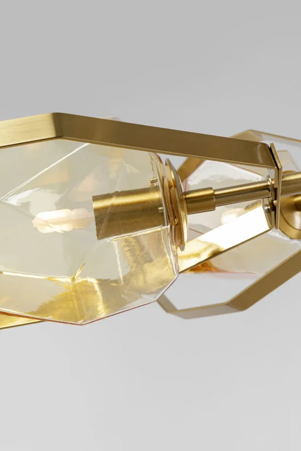 Riippuvalaisimet>KARE Design Diamond Fever Ufo Riippuvalaisin Messinki Ø106cm