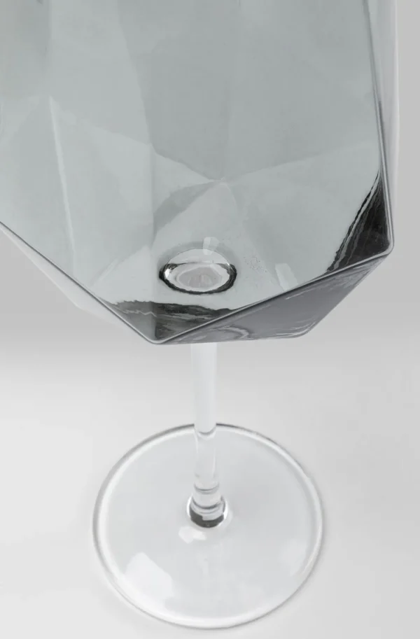 Viinilasit | Lasit>KARE Design Diamond Smoke Viinilasi