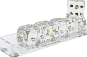 Koriste-Esineet>KARE Design Dice Transparent Koriste-esine 17x4cm