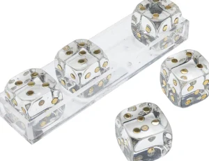 Koriste-Esineet>KARE Design Dice Transparent Koriste-esine 17x4cm