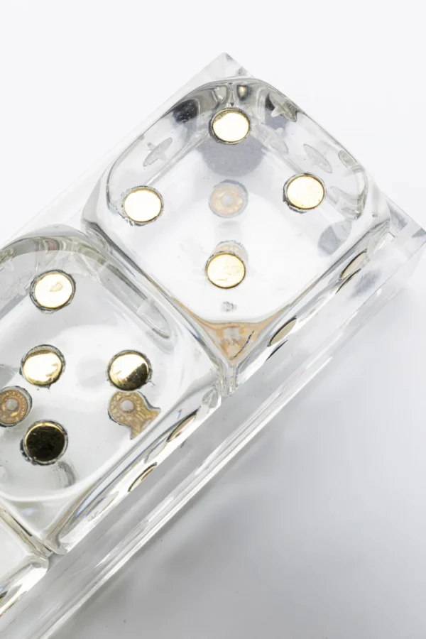 Koriste-Esineet>KARE Design Dice Transparent Koriste-esine 17x4cm