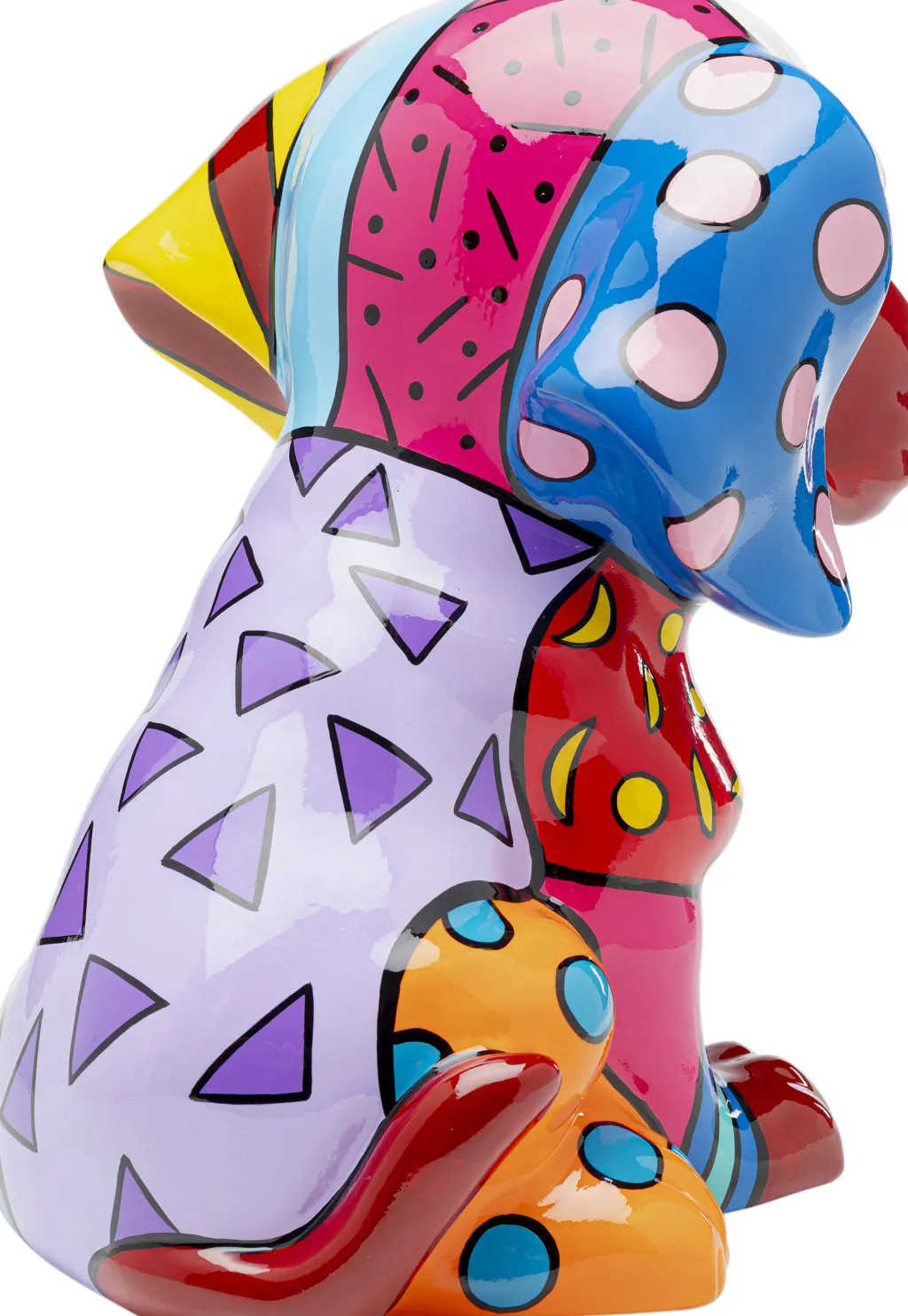 dog_patchwork_koira_koristeesine_vriks_cm_3.webp Koriste-Esineet>KARE Design Dog Patchwork Koira Koriste-esine Värikäs 35cm