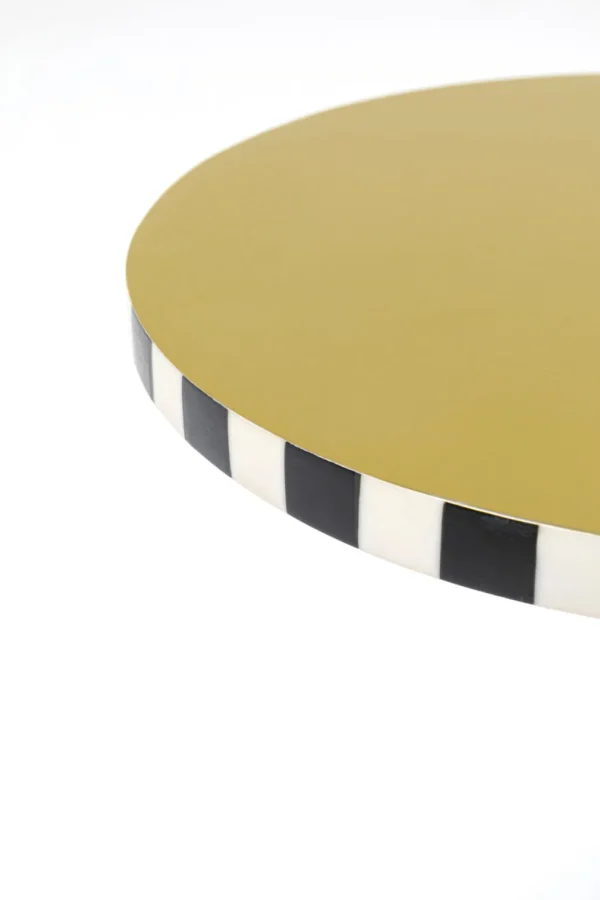 Sohvapöydät | Olohuone>KARE Design Domero Checkers Tammi, Sivupöytä - Oliivi Ø25cm