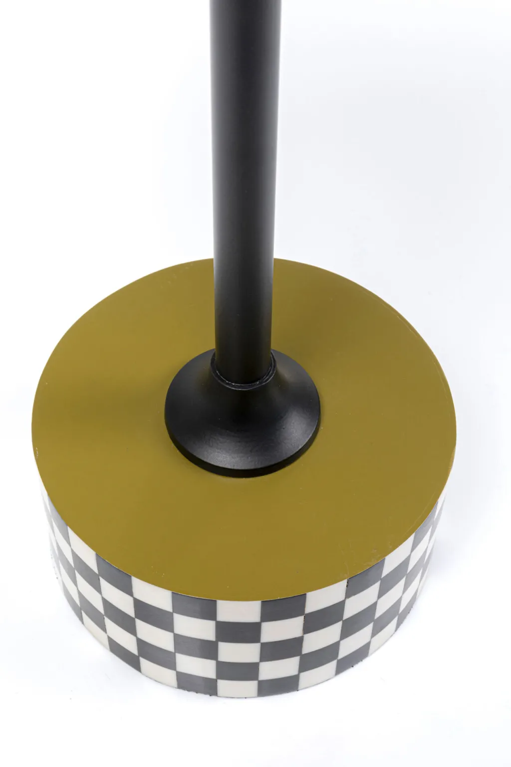 domero_checkers_tammi_sivupyt__oliivi_cm_4.webp Sohvapöydät | Olohuone>KARE Design Domero Checkers Tammi, Sivupöytä - Oliivi Ø25cm