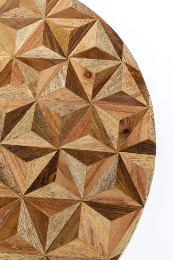 Sohvapöydät | Olohuone>KARE Design Domero Geo Sivupöytä, Ruskea Ø40cm