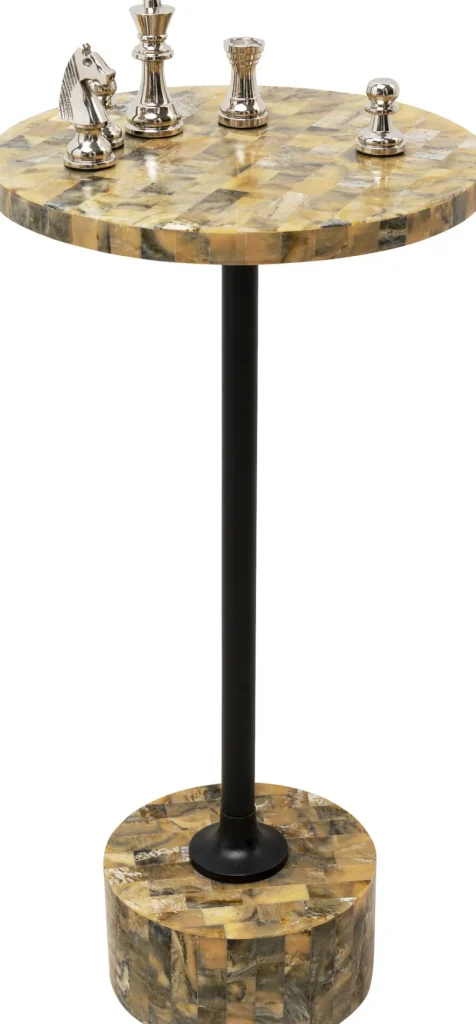 Sohvapöydät>KARE Design Domero Mosaic Sivupöytä, Harmaa Ø25cm