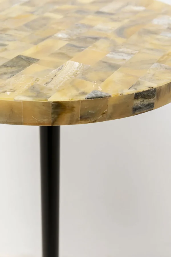 Sohvapöydät>KARE Design Domero Mosaic Sivupöytä, Harmaa Ø25cm