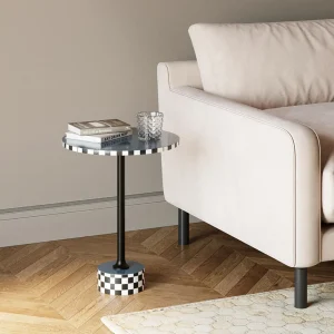 Sohvapöydät | Olohuone>KARE Design Domero Race Sivupöytä, Sininen Ø40cm