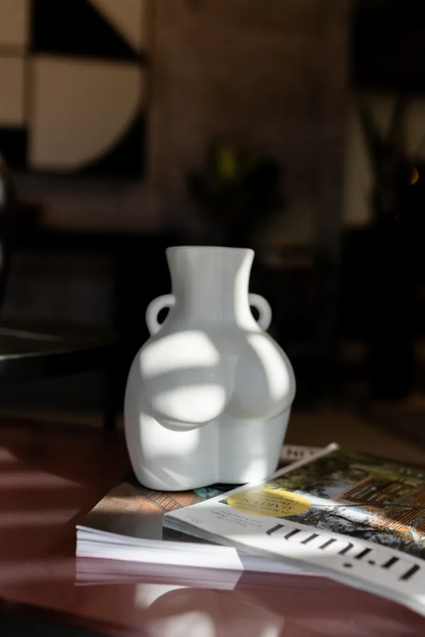 Maljakot>KARE Design Donna Maljakko Valkoinen 22cm