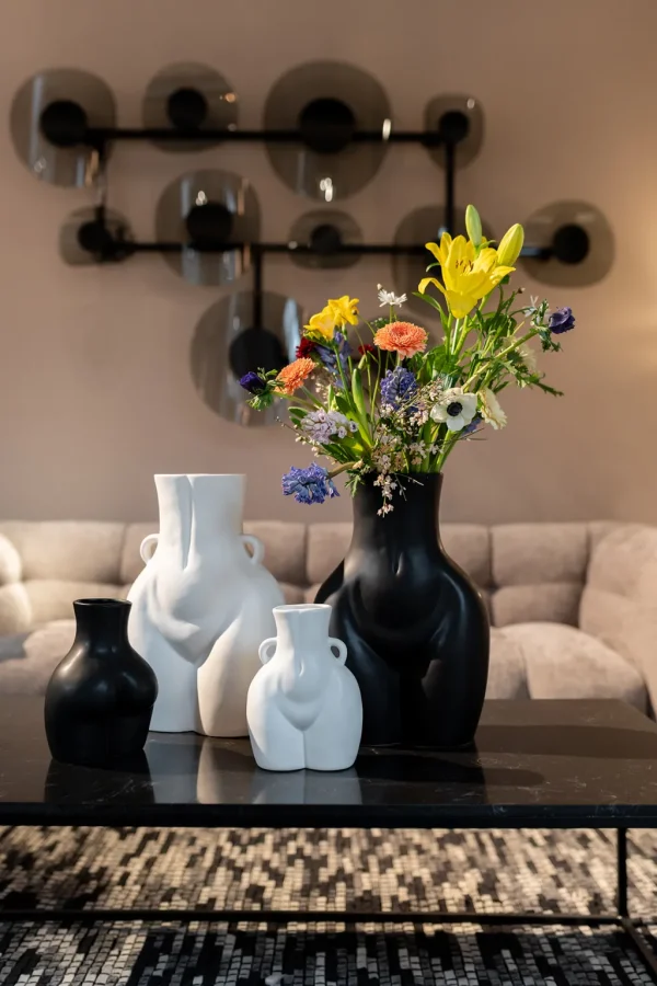 Maljakot>KARE Design Donna Maljakko Valkoinen 22cm