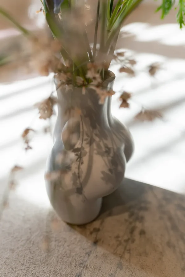 Maljakot>KARE Design Donna Maljakko Valkoinen 22cm