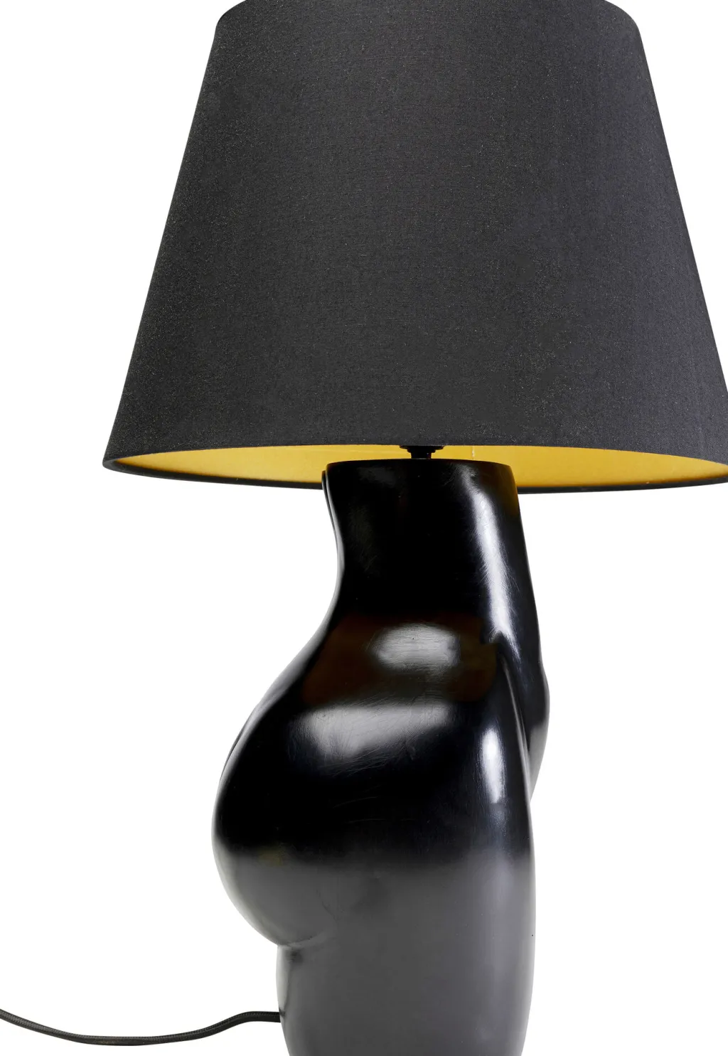 donna_pytvalaisin_musta_3.webp Pöytävalaisimet>KARE Design Donna Pöytävalaisin Musta