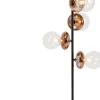 Lattiavalaisimet | Olohuone>KARE Design Double Bubble Lattiavalaisin Kupari 165cm