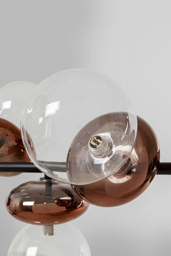 Riippuvalaisimet>KARE Design Double Bubble Riippuvalaisin Kupari 115cm